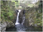 The Rydal waterfall