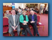 Dr Heather Morris and Bishop Alan (speakers) with Neil Morris