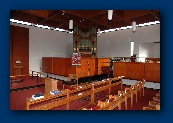 Organ and pulpit in south east corner (2006)
